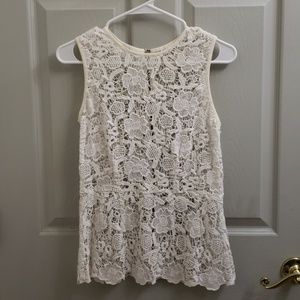 Lace tank